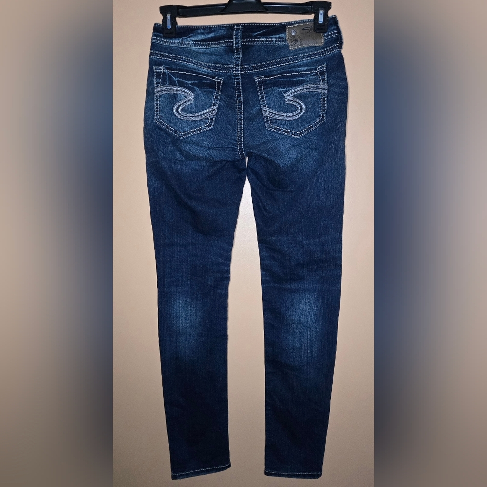 Silver Jeans Suki Mid Super Stretch Jeans 28/31 - Picture 4 of 5